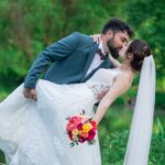 cérémonie en extérieur mariage domaine privé à Damville sur Iton